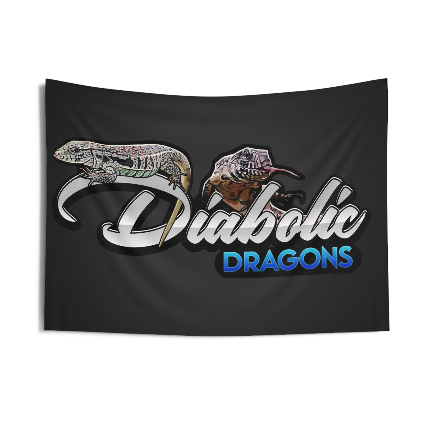 Diabolic Dragons Tapestry | Logo Design