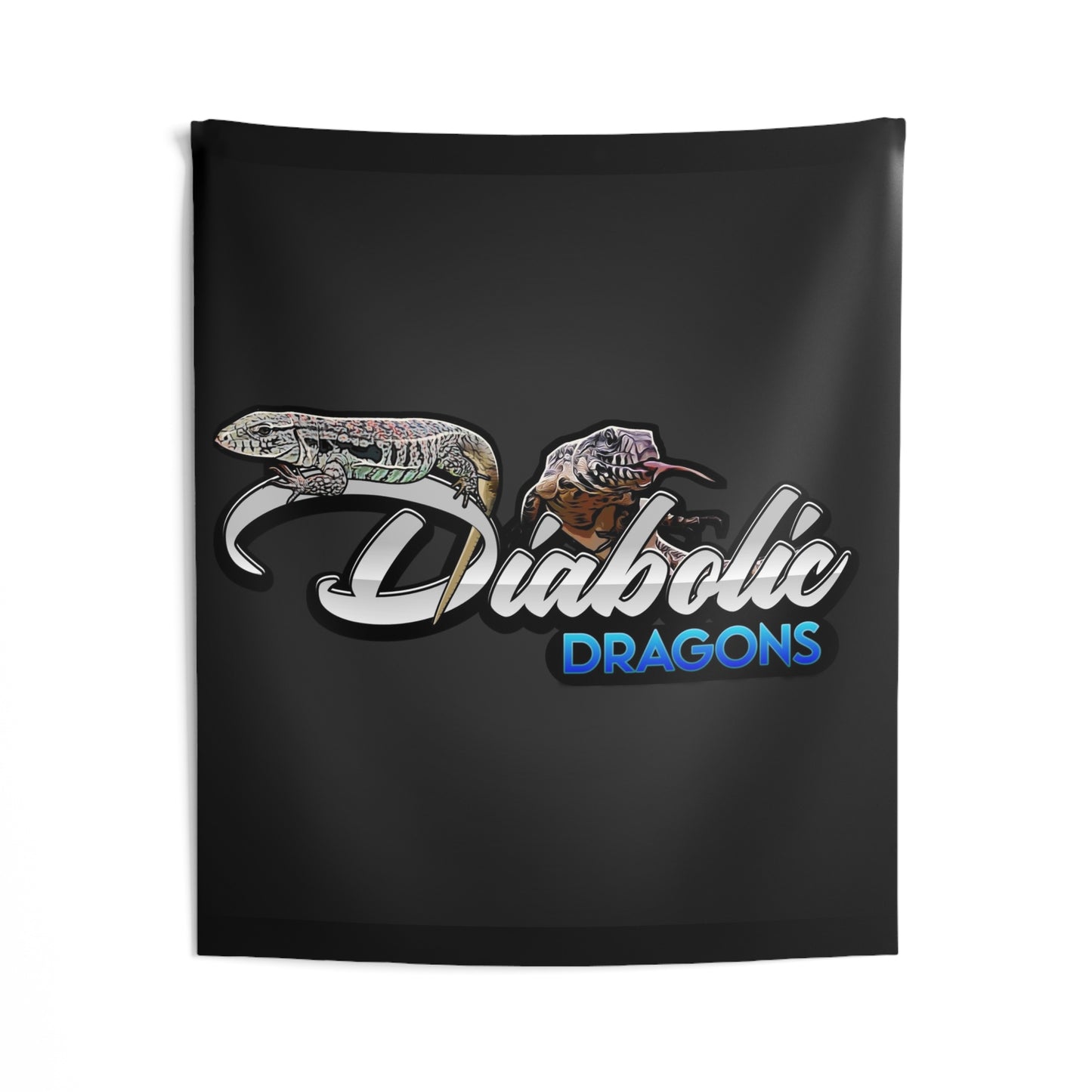 Diabolic Dragons Tapestry | Logo Design