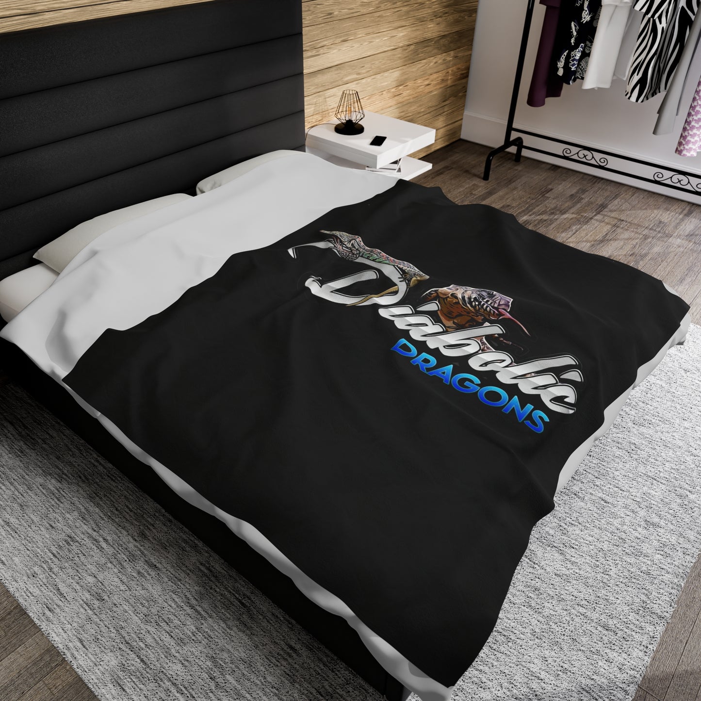 Diabolic Dragons Blanket | Logo Design