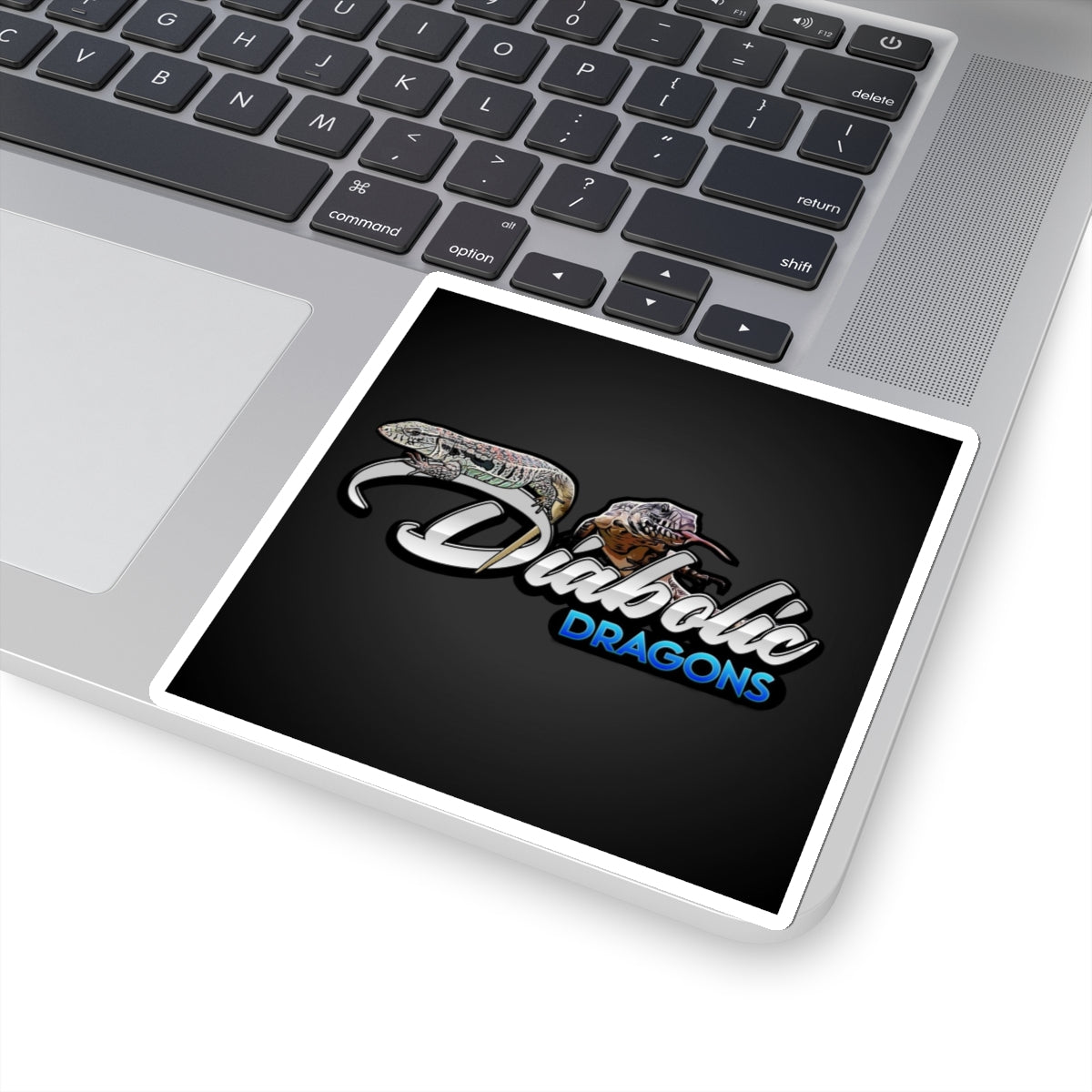 Diabolic Dragons Stickers | Logo Design