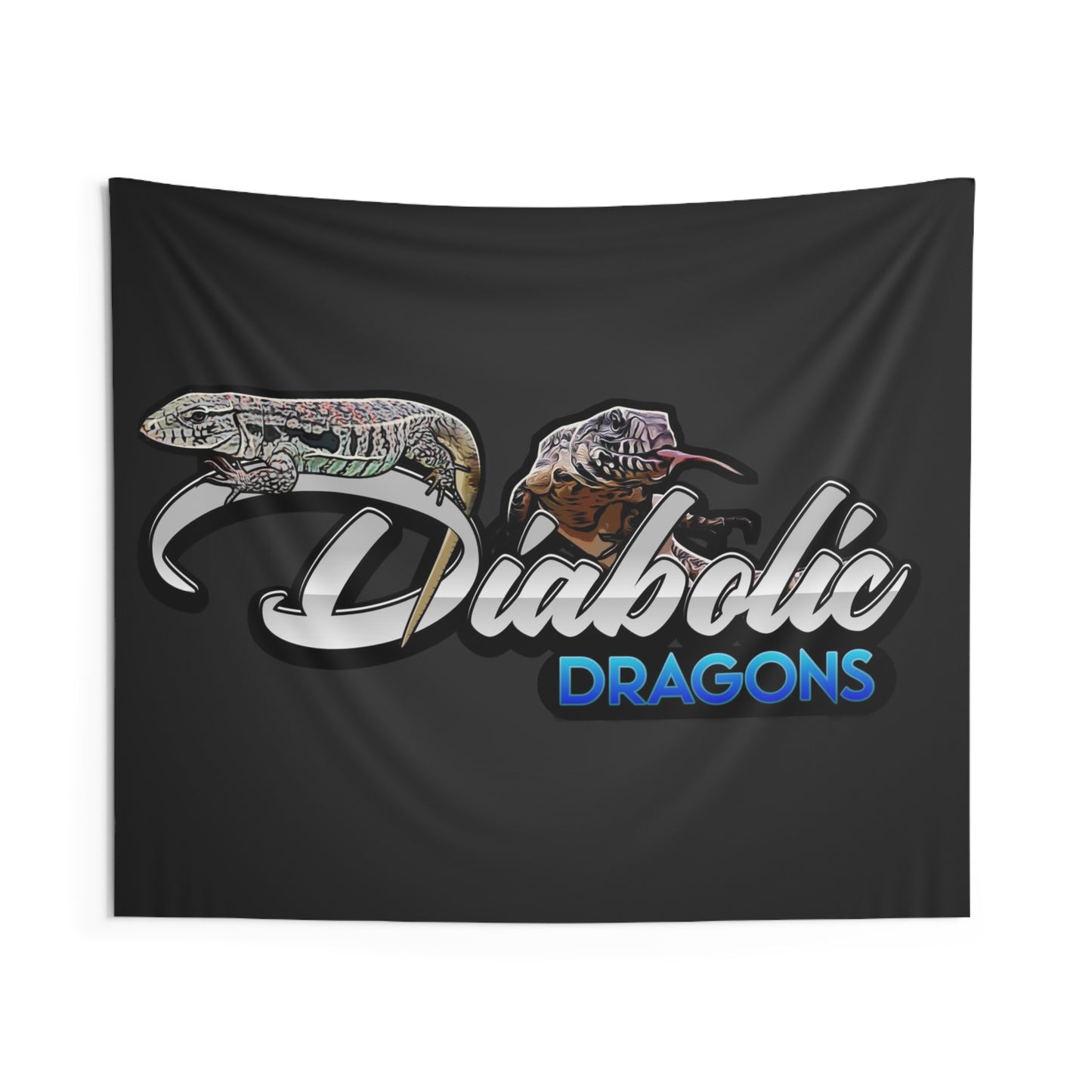 Diabolic Dragons Tapestry | Logo Design